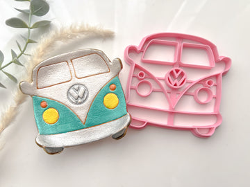 Wagon Trinket Dish Cutter | Trinket Dish Clay Cutter | Coaster Polymer Clay Cutter